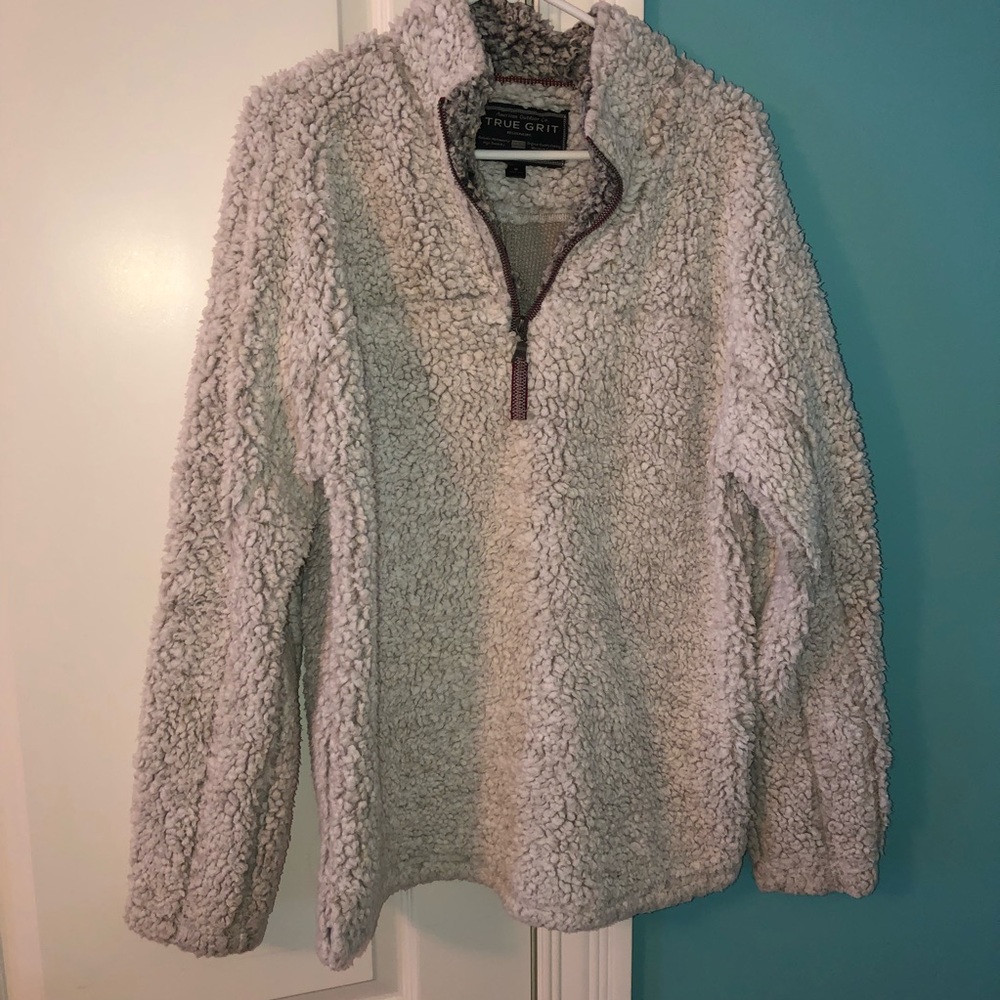 True Grit Fuzzy Quarterzip